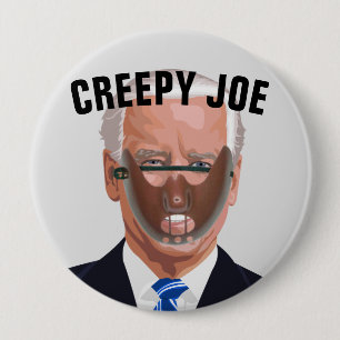 CREEPY JOE BIDEN BUTTONS