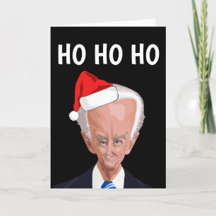 CREEPY JOE BIDEN CHRISTMAS GREETING CARD FEIERTAGSKARTE