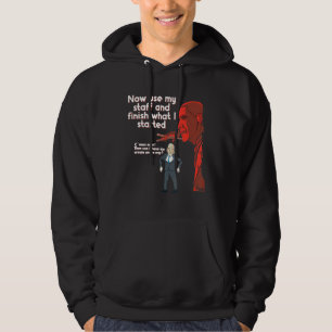 Creepy Joe Puppet lacht über die republikanischen  Hoodie