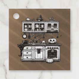 Creepy Kitchen Brautparty Geschenkanhänger