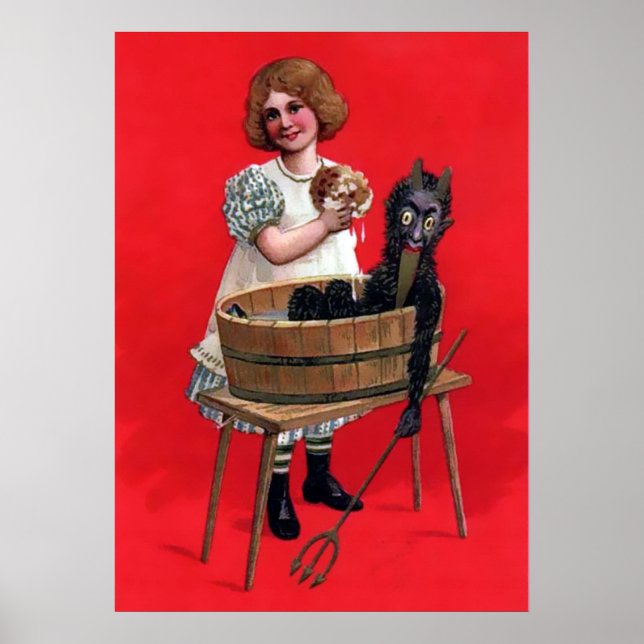 Creepy Krampus Poster (Vorne)