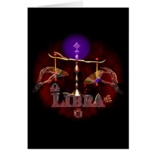 Creepy Libra zodiac Astrologie von Valxart.com