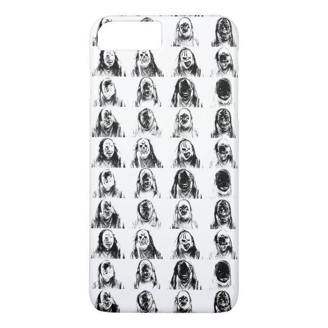 Creepy Masks Case-Mate iPhone Hülle (Rückseite)