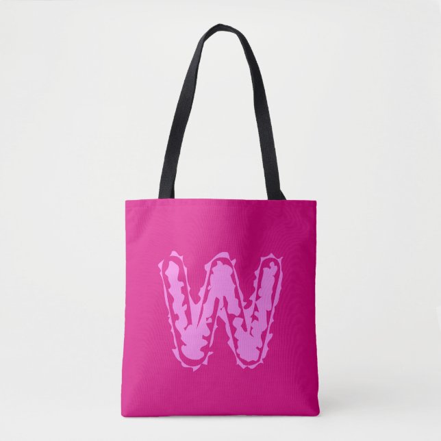 Creepy Monogram Pink auf Pink (Vorderseite)