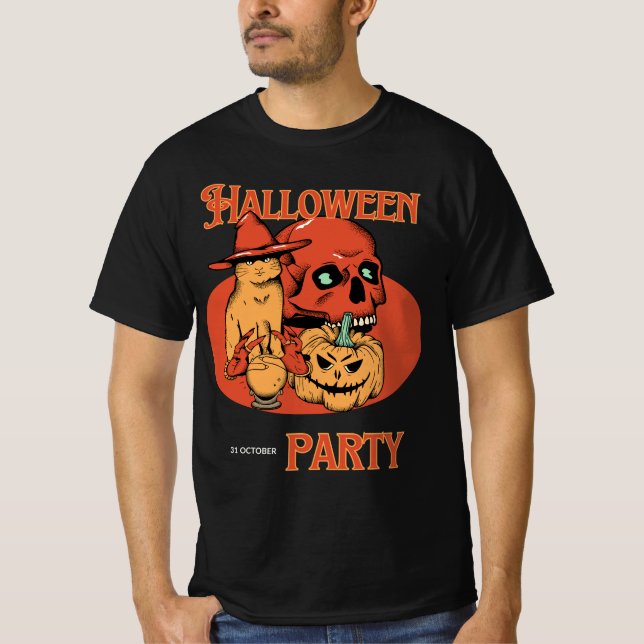 Creepy Niedlich Ästhetischer T - Shirt Spooky Nied (Vorderseite)