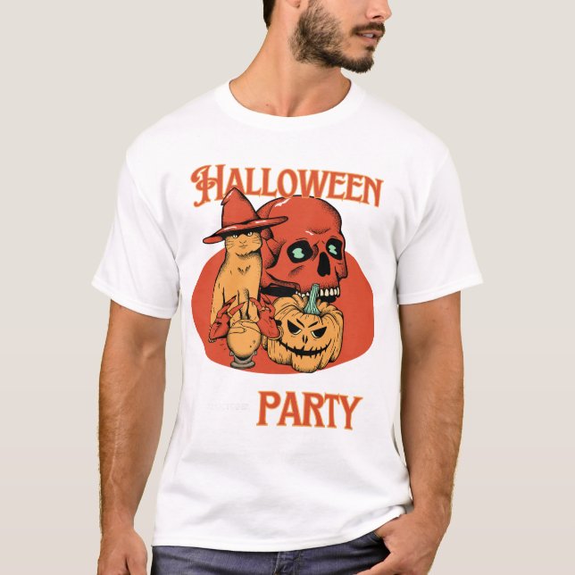 Creepy Niedlich Ästhetischer T - Shirt Spooky Nied (Vorderseite)