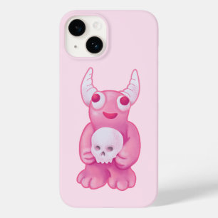 Creepy Niedlich Demon Pink Skull Pastel Goth Girl Case-Mate iPhone 14 Hülle