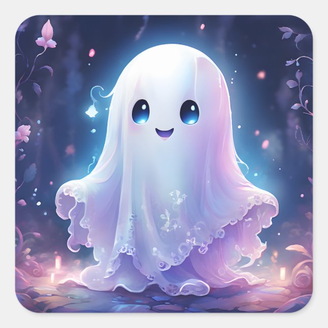 Creepy Niedlich Ghost Stickers (Vorderseite)