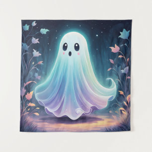 Creepy Niedlich Ghost Tapestry Wandteppich