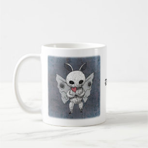 Creepy Niedlich gothman Mothman Individuelle Name Kaffeetasse