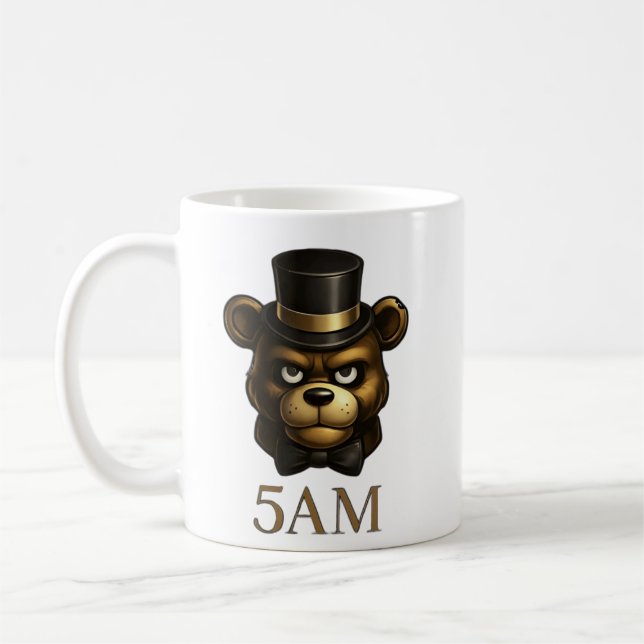 Creepy Night Animatronic Bear Mug Kaffeetasse (Links)