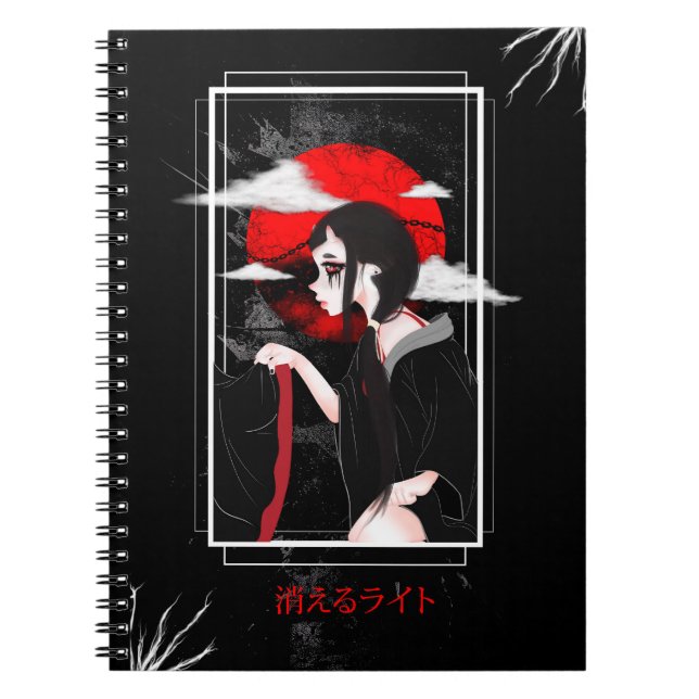 Creepy Notebook Notizblock (Vorderseite)