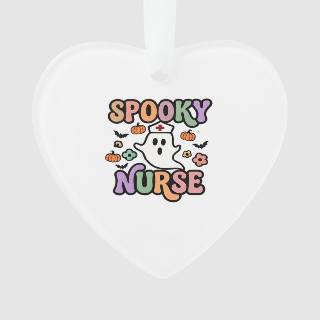 Creepy Nurse Classic T-Shirt Ornament (Vorderseite)