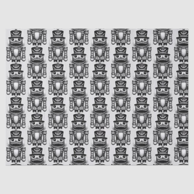 Creepy Nutcracker Seidenpapier (Vorderseite)