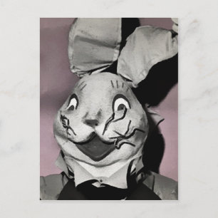 Creepy Oaster Bunny Postkarte