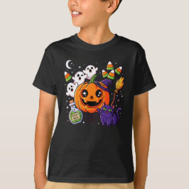 Creepy Pumpkin & Spider Fall Design - Gemütliche S T-Shirt