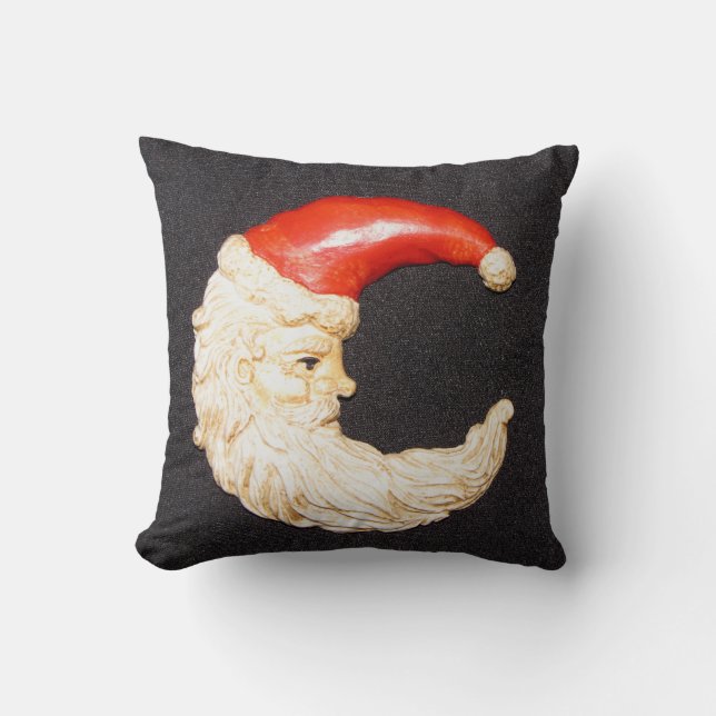 Creepy Santa Throw Kissen (Vorderseite)