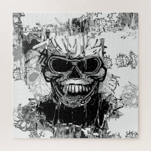 Creepy Skull Artwork Puzzle