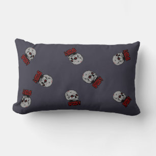 "Creepy Skull Horror Design - Spookes Halloween Ar Lendenkissen