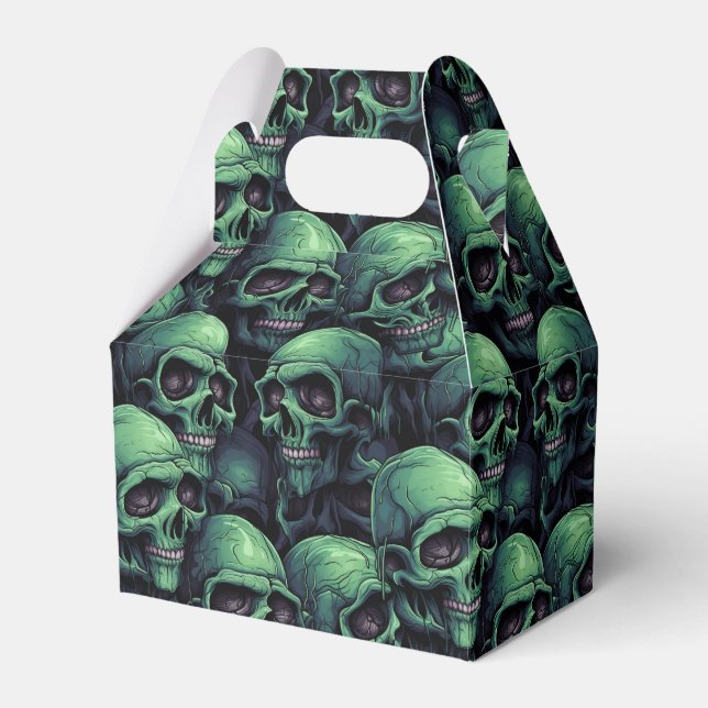 Creepy Skulls Geschenkschachtel (Vorderseite)
