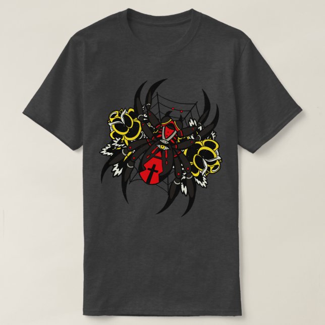 Creepy Spider T-Shirt (Design vorne)