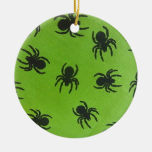 Creepy Spiders Keramik Ornament