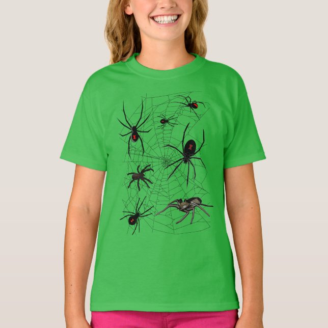 Creepy Spiders T-Shirt (Vorderseite)