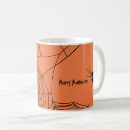 Creepy Spiderweb Tasse