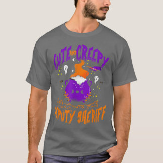Creepy Stellvertretender Sheriff - Funny Stellvert T-Shirt