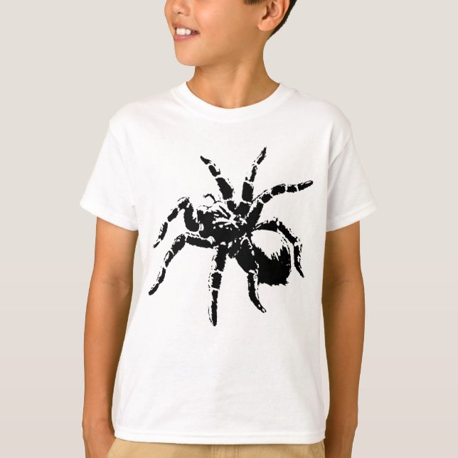 Creepy Tarantula Design T-Shirt (Vorderseite)
