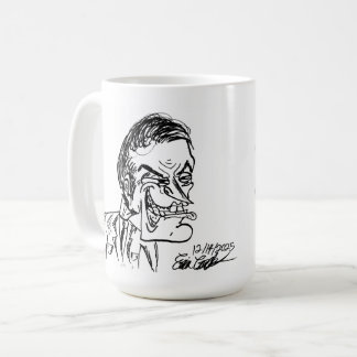 creepy villain cartoon art kaffeetasse