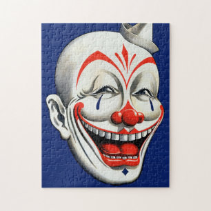 Creepy Vintag Clown 10 Puzzle