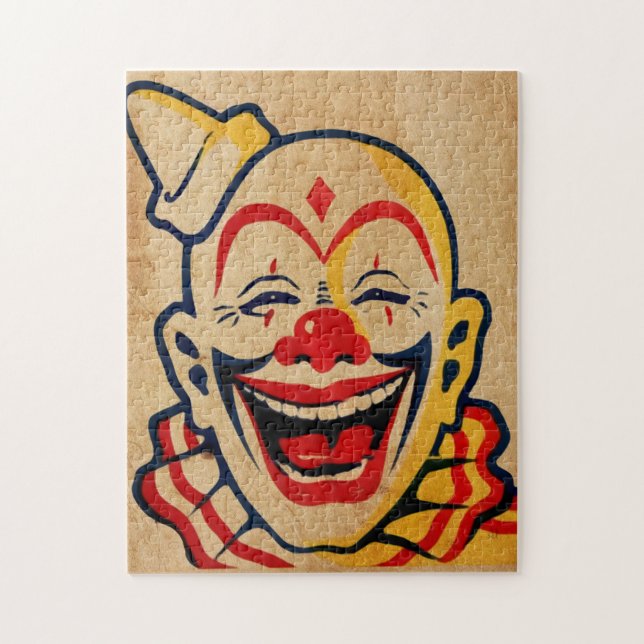 Creepy Vintag Clown 11 Puzzle (Vertikal)