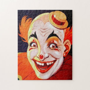 Creepy Vintag Clown 13 Puzzle