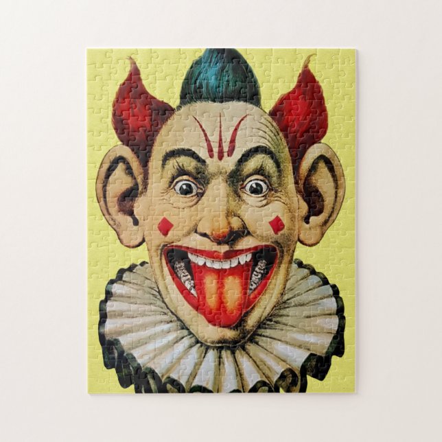Creepy Vintag Clown 1 Puzzle (Vertikal)