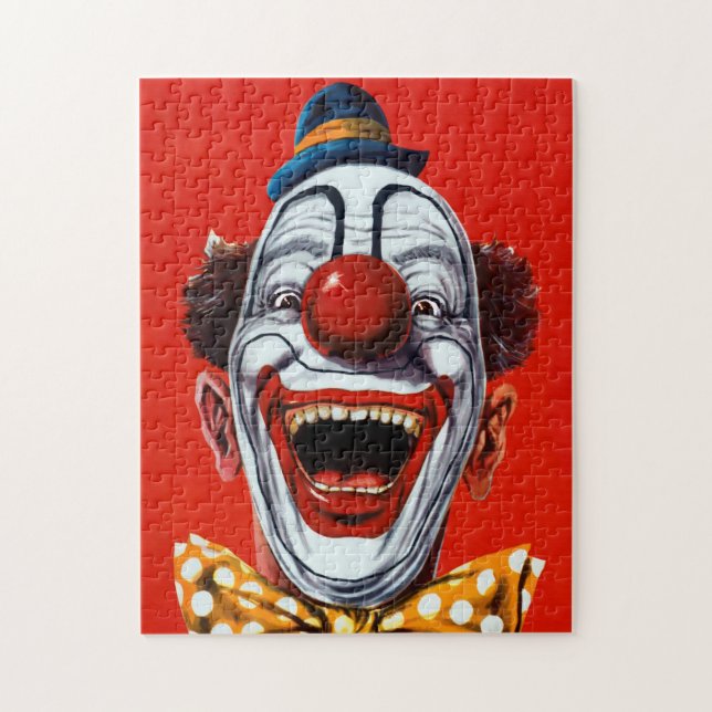 Creepy Vintag Clown 2 Puzzle (Vertikal)