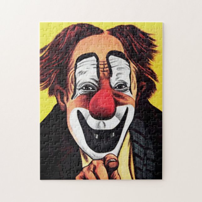 Creepy Vintag Clown 3 Puzzle (Vertikal)