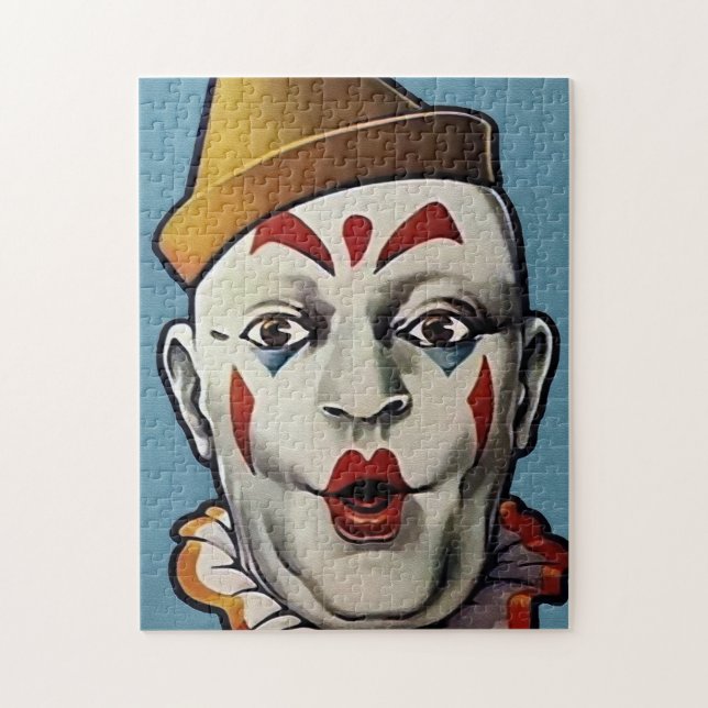 Creepy Vintag Clown 4 Puzzle (Vertikal)