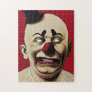 Creepy Vintag Clown 9 Puzzle
