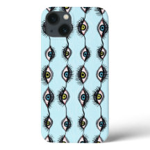 Creepy Weird Eye Garlands Surreal Art Case-Mate iP