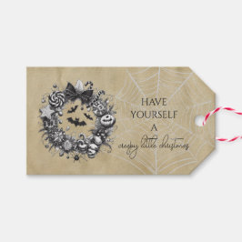 Creepy Wreath Geschenkanhänger