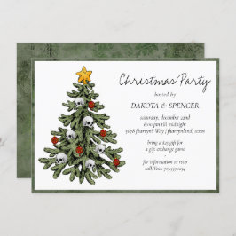 Creepy XMAS | Eine sehr gotische Weihnachtsbaumgru Feiertagskarte