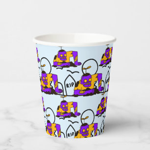 Creepy Zombies Spooky Halloween-Party Pappbecher