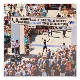 Creer en algo para esforzarte al máximo fotodruck