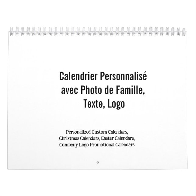 Créez Votre Propre Calendrier Personnalisé Famille Kalender (Titelbild)