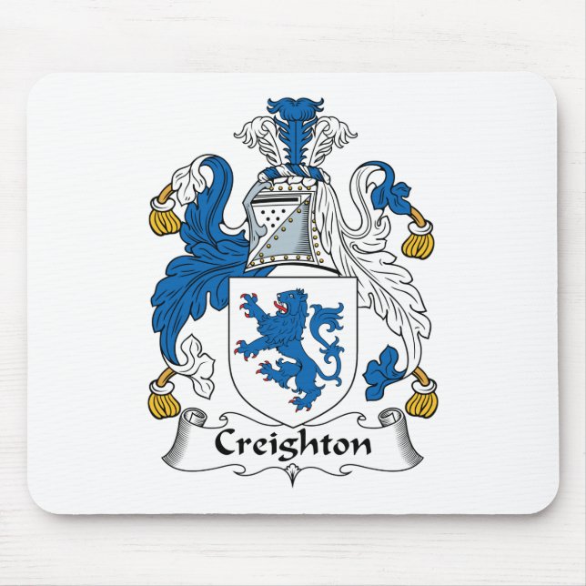 Creighton Familienwappen Mousepad (Vorne)