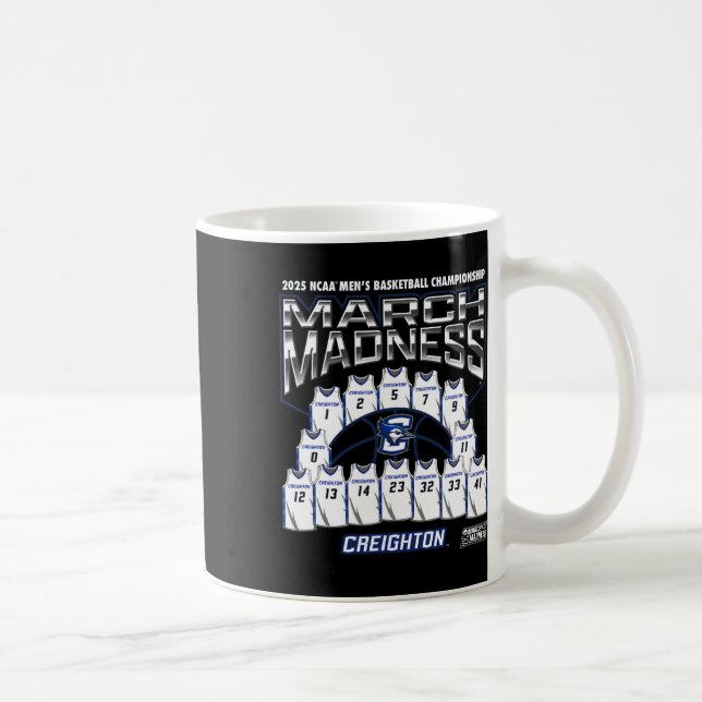 Creighton March Madness 2025 Men's Sketll Nil  Kaffeetasse (Rechts)