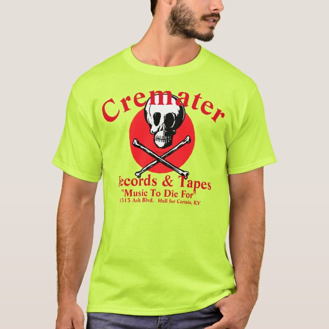 Cremater-Platten-T - Shirt (Vorderseite)