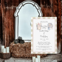 Crembeer & GRILLEN Hochzeitseinladung