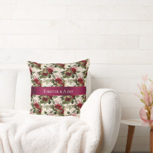 Cremdrachenfliegen und Rose Kissen